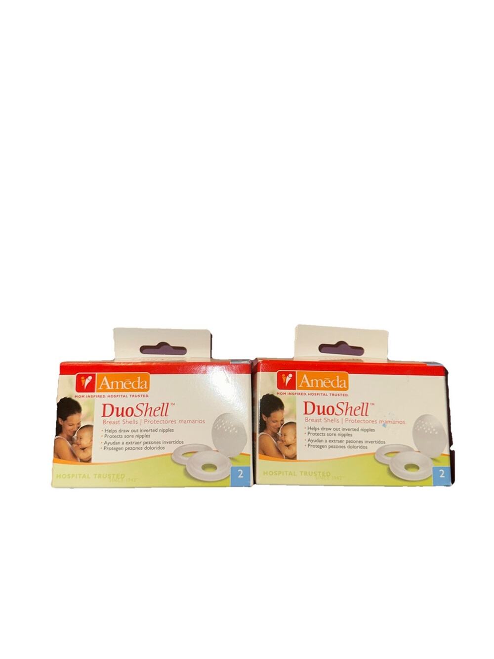 LOT OF 2: Ameda Duo Shell Breast Shells (2)